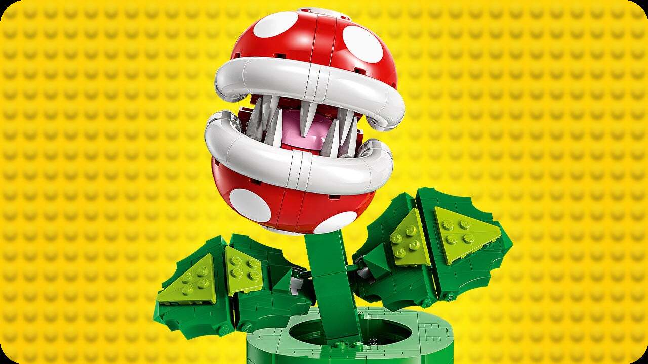 LEGO Super Mario Piranha Plant Hits Record Low Price