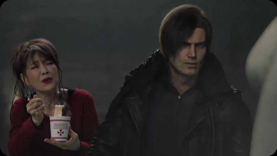 Resident Evil Requiem's Hilarious Nissin Lawsuit Spoof