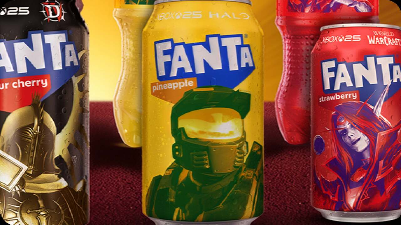Master Chief on Fanta Can: Xbox's 25th Anniversary