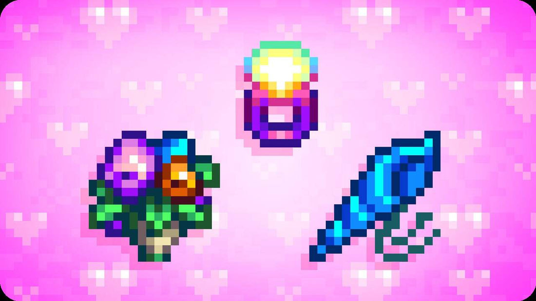 Stardew Valley Marriage Hopes: Sandy, Wizard, and Hat Mouse